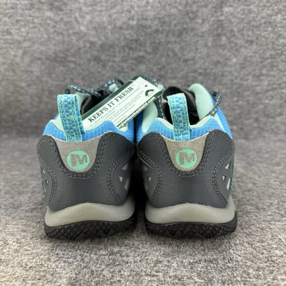 ✅Merrell Proterra Vim J57258 Blue Black Sea Shore Hiking Shoes Women’s 10 *STAIN - Picture 10 of 13